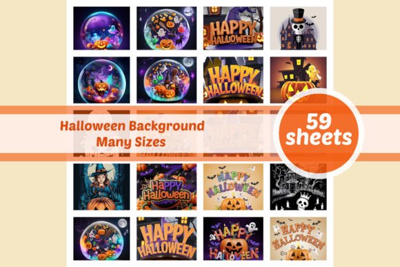Download Halloween Background 59 Sheets - Premium Resources