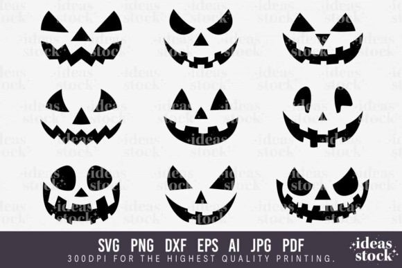 Download Bundle Jack O Lantern Face. Halloween. - Jack o lantern face Collection