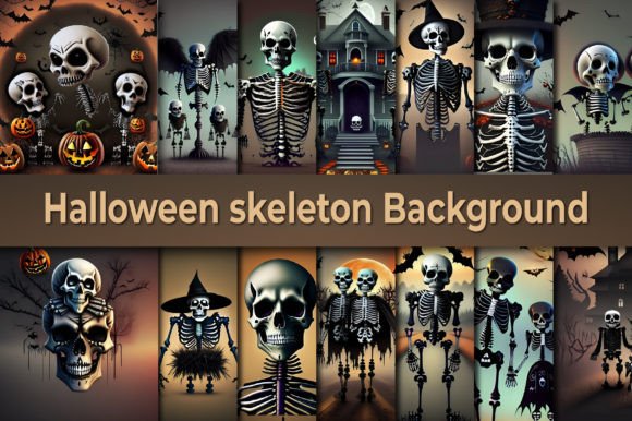 Download Halloween Skeleton Background - Halloween skeleton background Collection