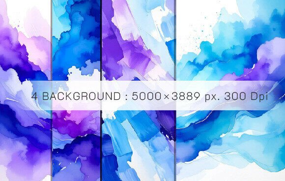 Download Background Water Color Style Decorate - Decorate Collection