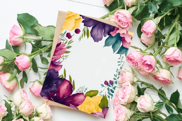 Download Watercolor Invitation Card Background - Invitation Collection