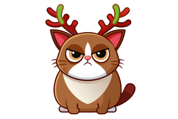 Download Graphics Design Clipart of a Grumpy Cat - Premium Resources
