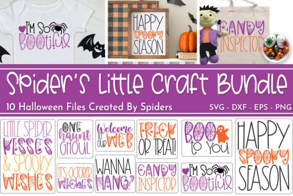 Download Spider Home Decor Halloween SVG Bundle - Halloween svg bundle Collection