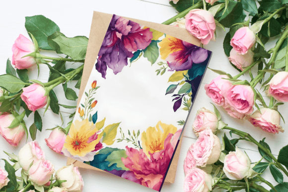 Download Watercolor Invitation Card Background - Invitation Collection