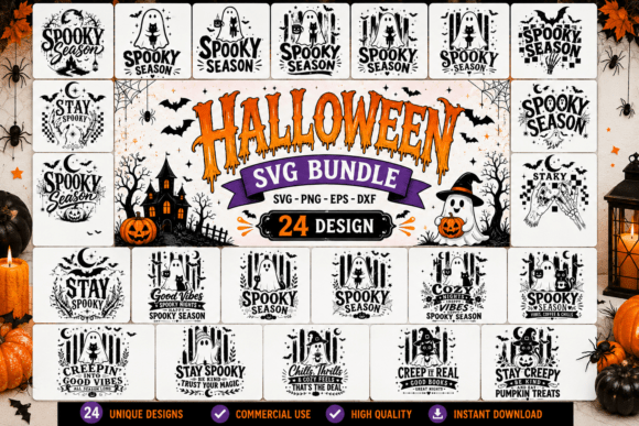 Download Halloween SVG Bundle, Spooky Season SVG - Halloween svg bundle Collection