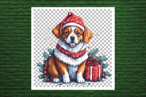 Download A Cute Dog Decorate with Christmas - Decorate Collection